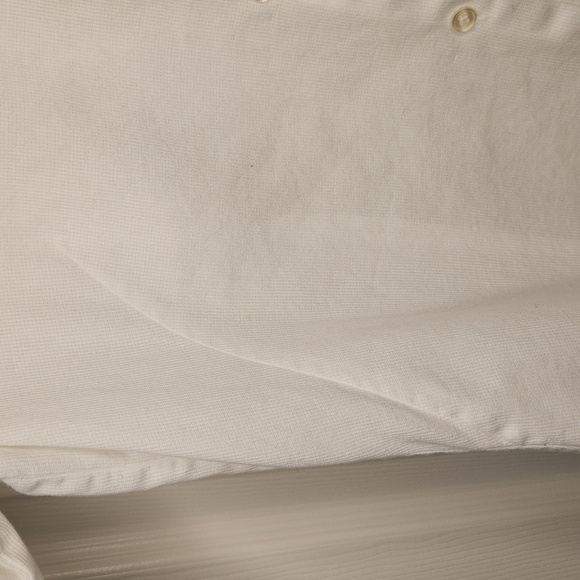 Ann Taylor Loft Women's Classic Perfect White Long Sleeve Button-Up Top Size 8 - Picture 8 of 11